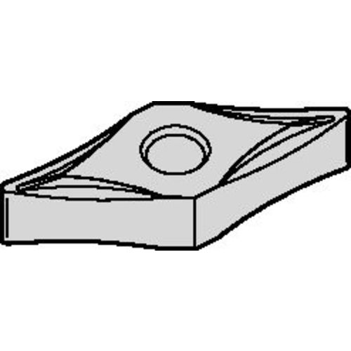 VNGP 432 Hi-Double Positive|P TN15U, 1/32″ Corner Radius, 3/16″ Thick, 1/2″ Inscribed Circle, Uncoated, Turning Indexable Insert - Americas Industrial Supply