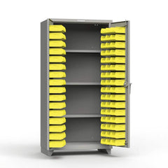 Strong Hold - Small Parts Cabinets Type: Bin Width (Inch): 36 - Americas Industrial Supply