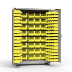 Strong Hold - Small Parts Cabinets Type: Bin Width (Inch): 48 - Americas Industrial Supply