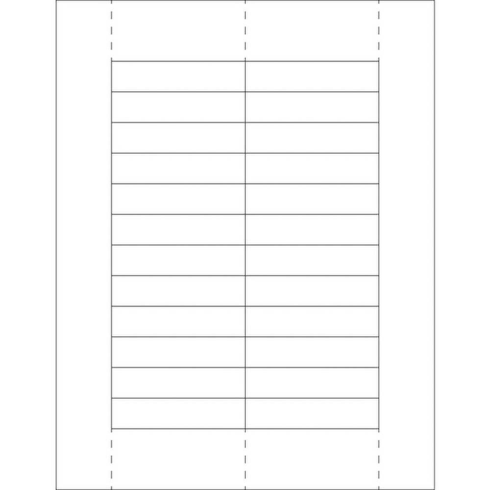 Value Collection - Label Holders Width (Inch): 3 Length (Inch): 11/16 - Americas Industrial Supply
