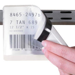 Value Collection - Label Holders Backing: Magnetic Width (Inch): 4 - Americas Industrial Supply