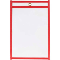 Value Collection - Document Protectors Type: Job Ticket Holder Width (Inch): 6 - Americas Industrial Supply