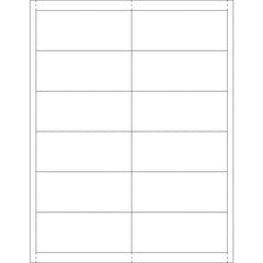 Value Collection - Label Holders Width (Inch): 4 Length (Inch): 1-11/16 - Americas Industrial Supply