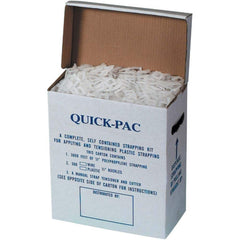 Value Collection - Strapping Kits Type: Polypropylene Strapping Kit Contents: 3000' of 1/2" Polypropylene; 300 Plastic Buckles; Tensioner; Cutter - Americas Industrial Supply