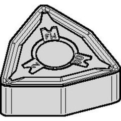 WNMG 432 Double-sided|G WM25CT, 1/32″ Corner Radius, 3/16″ Thick, 1/2″ Inscribed Circle, TiN, Turning Indexable Insert - Americas Industrial Supply