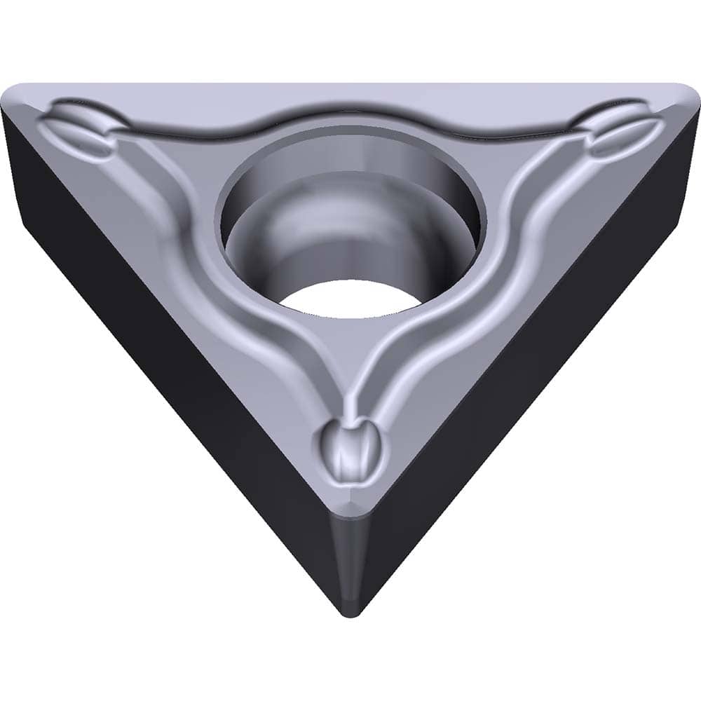 TPMT21.51ESU-AC5015S Carbide Turning Insert Absotech Bronze Finish, 0.4331″ Long, 1/4″ Inscribed Circle, 0.0157″ Corner Radius, 60° Included Angle, Series AC5000S