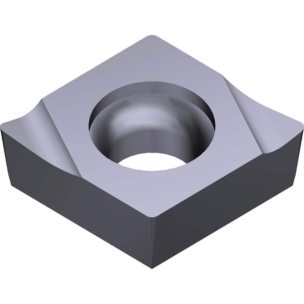 CCGT03X102RFY-AC5025S Carbide Turning Insert Absotech Bronze Finish, 0.1398″ Long, 0.1378″ Inscribed Circle, 0.0079″ Corner Radius, 0.0551″ Thick, 80° Included Angle, Series AC5000S