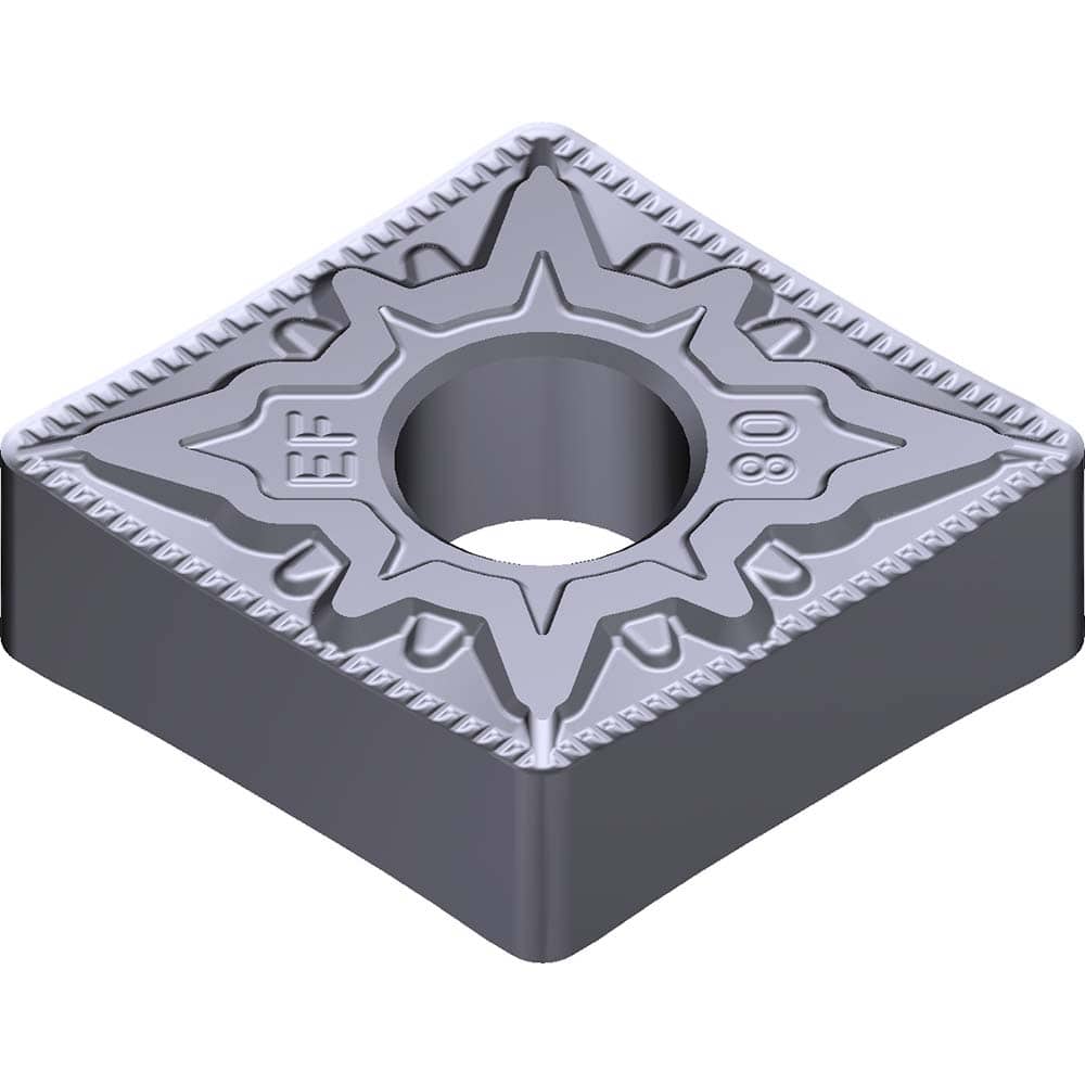 VBGT222RFYS-AC5025S Carbide Turning Insert Absotech Bronze Finish, 0.437″ Long, 1/4″ Inscribed Circle, 0.0315″ Corner Radius, 0.1252″ Thick, 35° Included Angle, Series AC5000S