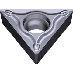 TPMT222ESU-AC5025S Carbide Turning Insert Absotech Bronze Finish, 0.4331″ Long, 1/4″ Inscribed Circle, 0.0315″ Corner Radius, 0.1252″ Thick, 60° Included Angle, Series AC5000S