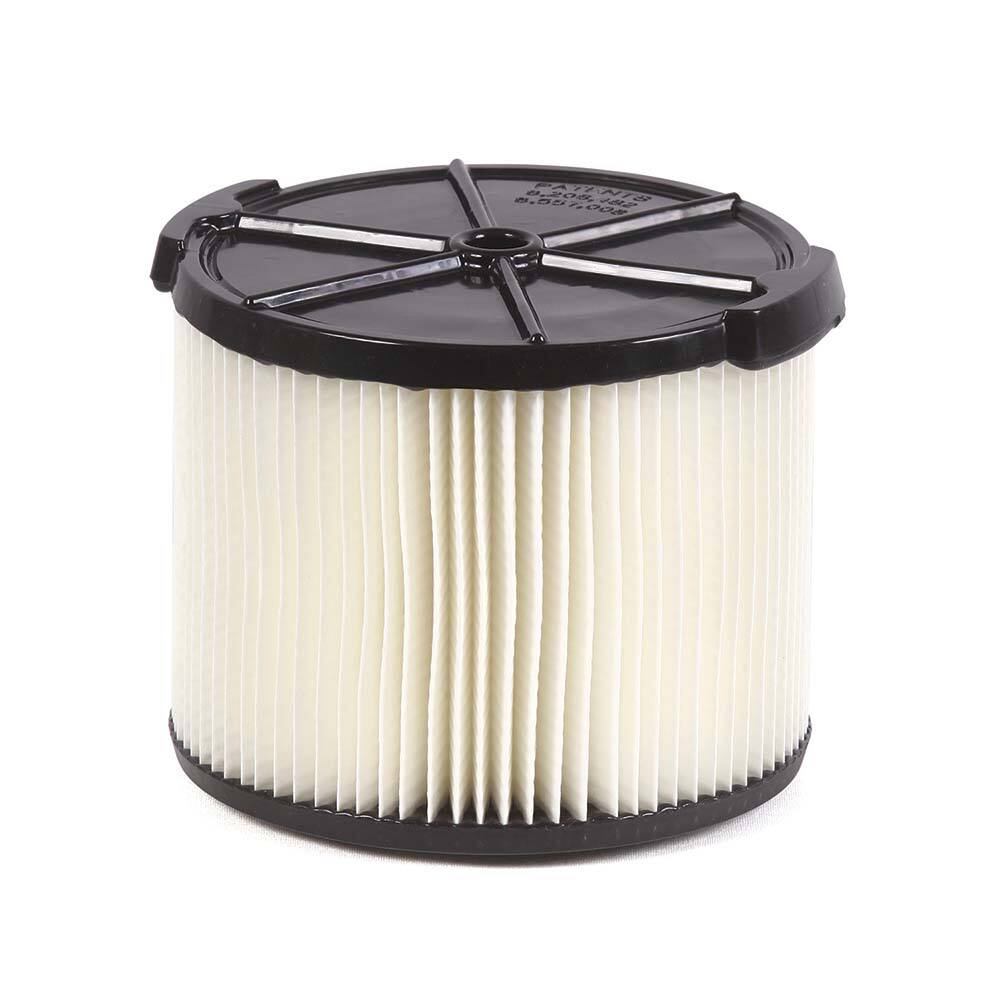 Ridgid - Vacuum Cleaner Filters Vacuum Type: Wet/Dry Vacuum Filter Type: High-Efficiency Filter - Americas Industrial Supply