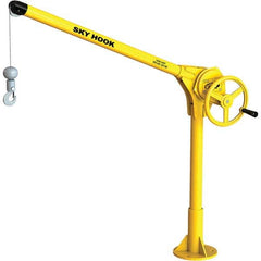 Sky Hook - 500 Lb Steel Lifting Hook Crane - Americas Industrial Supply