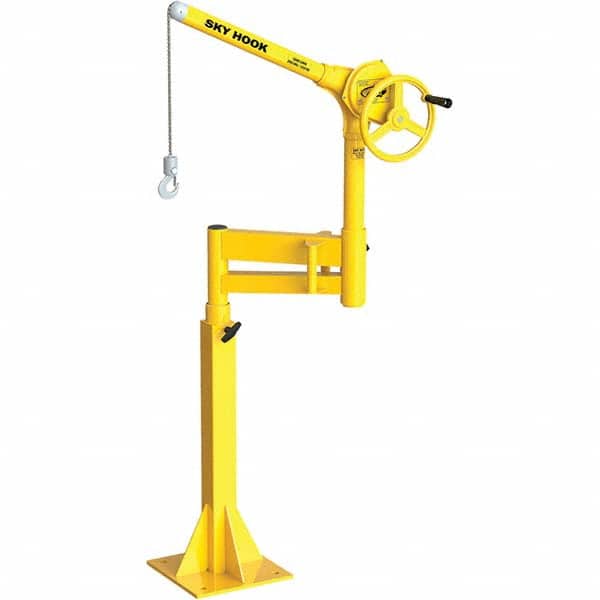 Sky Hook - 500 Lb Steel Lifting Hook Crane - Americas Industrial Supply