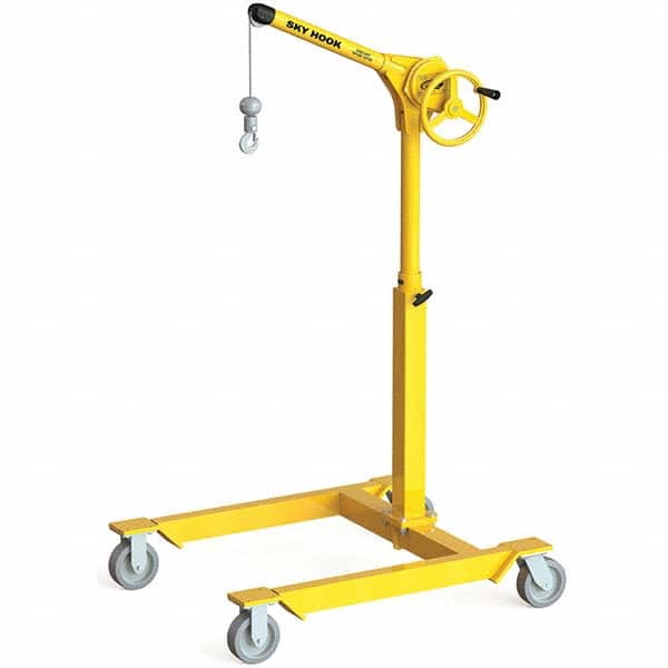 Sky Hook - 500 Lb Steel Lifting Hook Crane - Americas Industrial Supply