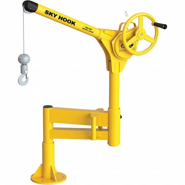 Sky Hook - 500 Lb Steel Lifting Hook Crane - Americas Industrial Supply