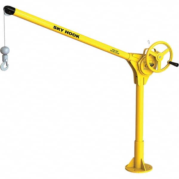 Sky Hook - 500 Lb Steel Lifting Hook Crane - Americas Industrial Supply
