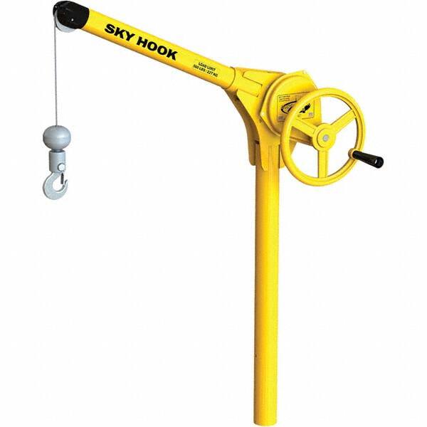 Sky Hook - 500 Lb Steel Lifting Hook Crane - Americas Industrial Supply