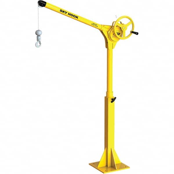 Sky Hook - 500 Lb Steel Lifting Hook Crane - Americas Industrial Supply