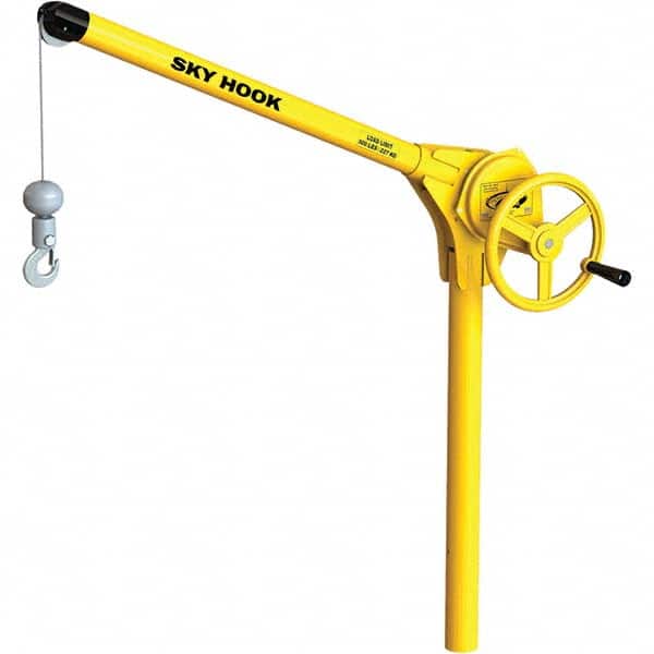 Sky Hook - 500 Lb Steel Lifting Hook Crane - Americas Industrial Supply