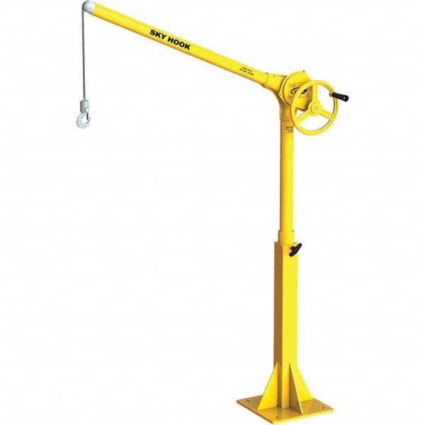 Sky Hook - 500 Lb Steel Lifting Hook Crane - Americas Industrial Supply