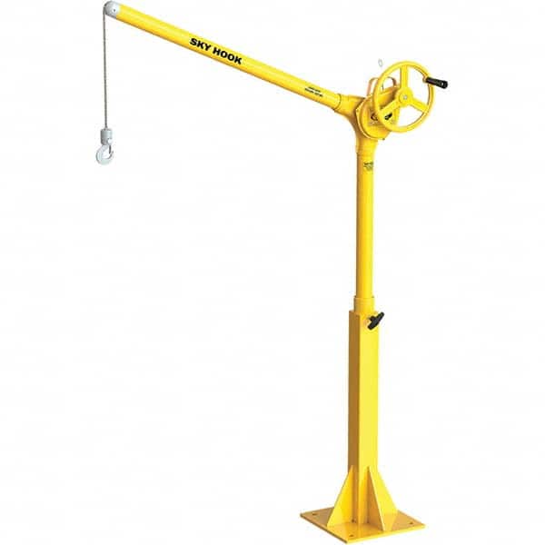 Sky Hook - 500 Lb Steel Lifting Hook Crane - Americas Industrial Supply