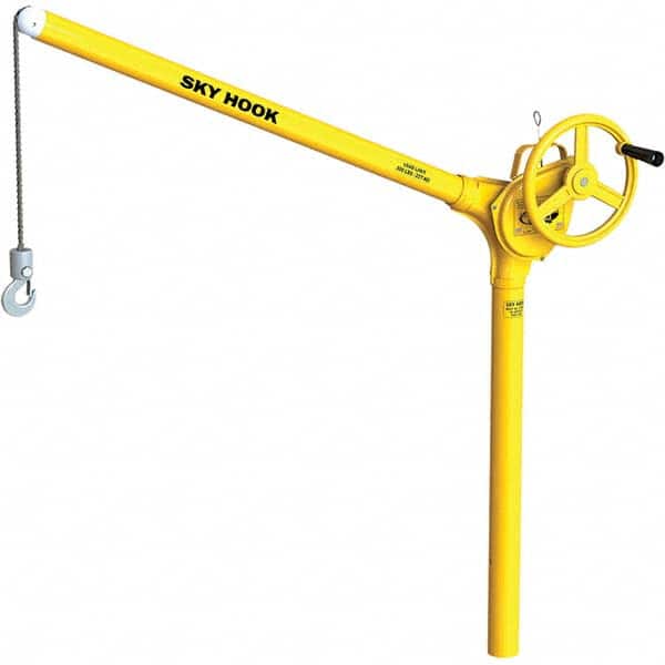 Sky Hook - 500 Lb Steel Lifting Hook Crane - Americas Industrial Supply