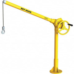 Sky Hook - 500 Lb Steel Lifting Hook Crane - Americas Industrial Supply
