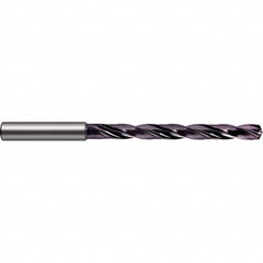Guhring - 0.5311" 140° Spiral Flute Solid Carbide Taper Length Drill Bit - Americas Industrial Supply