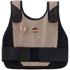 6215 S/M KHAKI COOLING VEST&PACK - Americas Industrial Supply