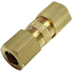 Legris - Metal Compression Tube Fittings Type: Union End Connections: Tube O.D. x Tube O.D. - Americas Industrial Supply