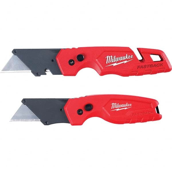 Milwaukee Tool - Utility Knives, Snap Blades & Box Cutters Type: Utility Knife Blade Type: Springback - Americas Industrial Supply