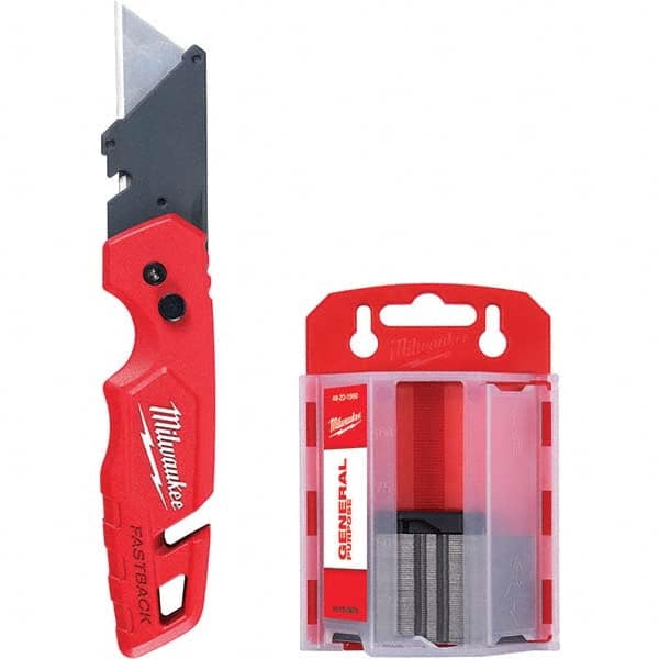 Milwaukee Tool - Utility Knives, Snap Blades & Box Cutters Type: Utility Knife Blade Type: Springback - Americas Industrial Supply