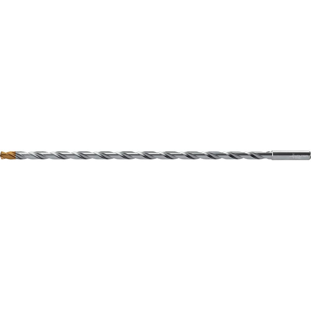 Extra Length Drill Bit: 0.2953″ Dia, 140 °, Solid Carbide TiSiAlCrN Finish, 10.079″ Flute Length, 11.575″ OAL, Straight-Cylindrical Shank, Series DC160-30-A1