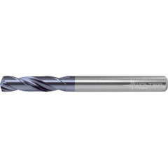 Screw Machine Length Drill Bit: 0.0748″ Dia, 140 °, Solid Carbide Coated, Right Hand Cut, Straight-Cylindrical Shank, Series DC150-03-A0