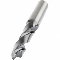 Kennametal - 23/64" 140° Carbide Screw Machine Drill Bit - Americas Industrial Supply