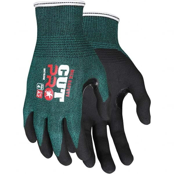 MCR Safety - Size 2XL, ANSI Cut Lvl A2, Puncture Lvl 3, Abrasion Lvl 5, Nitrile Coated Cut Resistant Gloves - Americas Industrial Supply