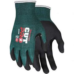 MCR Safety - Size 2XL, ANSI Cut Lvl A2, Puncture Lvl 3, Abrasion Lvl 5, Nitrile Coated Cut Resistant Gloves - Americas Industrial Supply