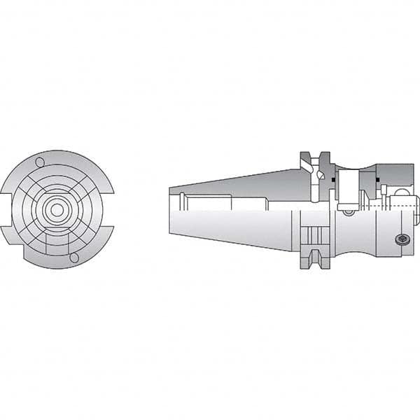 Allied Machine and Engineering - 80mm Diam Radial Clamp CAT50 Shank Modular Reamer Body - Americas Industrial Supply