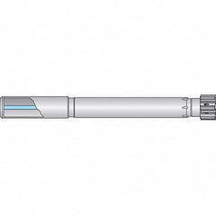 Axial Clamp Straight Shank Modular Reamer Body 32mm Shank Diam, 185mm Body Length, 245″ OAL, Right Hand Cut, 50.61 to 60.6mm Head Diam Compatibility