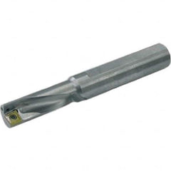 Allied Machine and Engineering - 24mm Max Drill Depth, 3xD, 8mm Diam, Indexable Insert Drill - Americas Industrial Supply