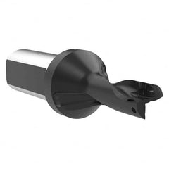 Allied Machine and Engineering - 0.945" Max Drill Depth, 2xD, 12mm Diam, Indexable Insert Drill - Americas Industrial Supply