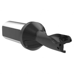 Allied Machine and Engineering - 34mm Max Drill Depth, 2xD, 17mm Diam, Indexable Insert Drill - Americas Industrial Supply