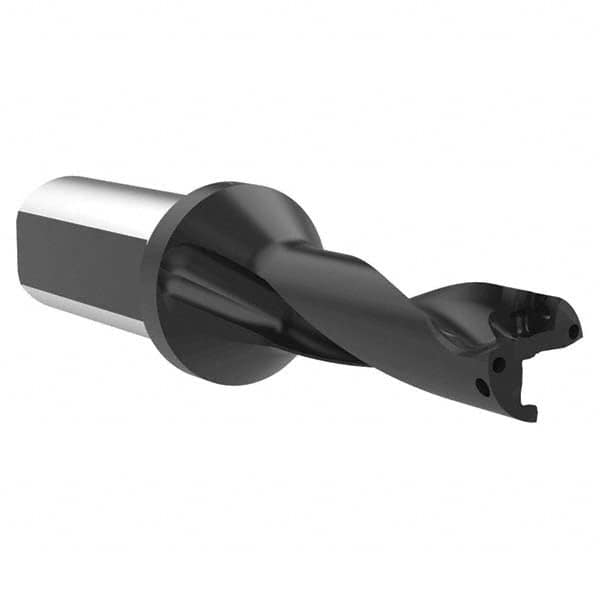 Allied Machine and Engineering - 46.5mm Max Drill Depth, 3xD, 15.5mm Diam, Indexable Insert Drill - Americas Industrial Supply