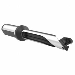 Allied Machine and Engineering - 16mm to 17mm Diam 7xD 118.9mm Max Depth Straight Flute Spade Drill - Americas Industrial Supply