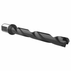 Allied Machine and Engineering - 24.41mm to 35.05mm Diam 238mm Max Depth Helical Flute Spade Drill - Americas Industrial Supply