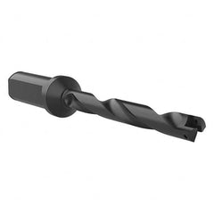 Allied Machine and Engineering - 7/16" to 1/2" Diam 3-3/8" Max Depth Helical Flute Spade Drill - Americas Industrial Supply