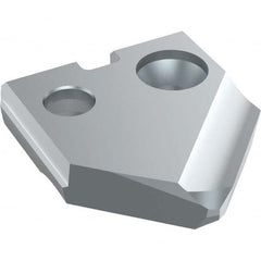 Allied Machine and Engineering - 25/64" Diam 90° Seat Size Y Spade Drill Insert - Americas Industrial Supply