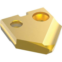 Allied Machine and Engineering - 10.8mm Diam 90° Seat Size Y Spade Drill Insert - Americas Industrial Supply