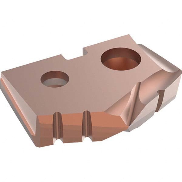 Allied Machine and Engineering - 15.5mm Diam 132° Seat Size 0 Spade Drill Insert - Americas Industrial Supply
