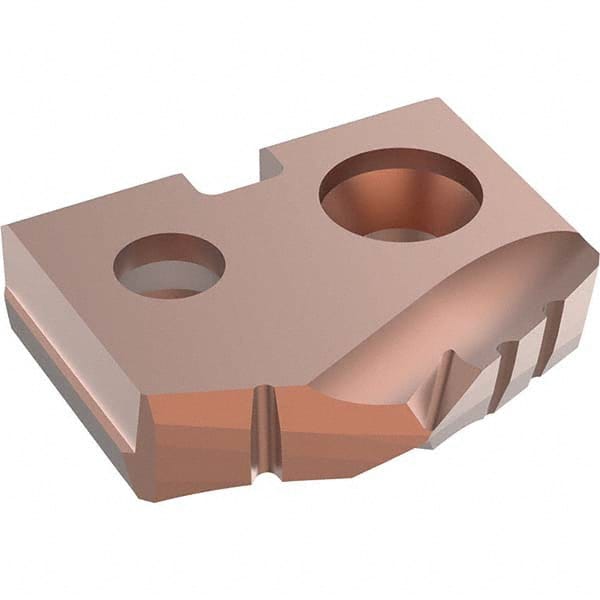 Allied Machine and Engineering - 10.8mm Diam 132° Seat Size Y Spade Drill Insert - Americas Industrial Supply