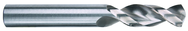 1/2 Dia. x 3-3/4 OAL - High Speed Steel-135° Split Point-Parabolic Screw Machine Drill - Americas Industrial Supply